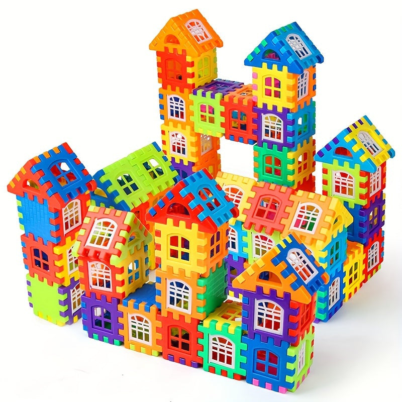 120pcs Creative Assembly Building Blocks Educational DIY Toys