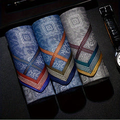 3pcs Bohemian Bandana 70cm Square Scarf Soft Silky Polyester Headband