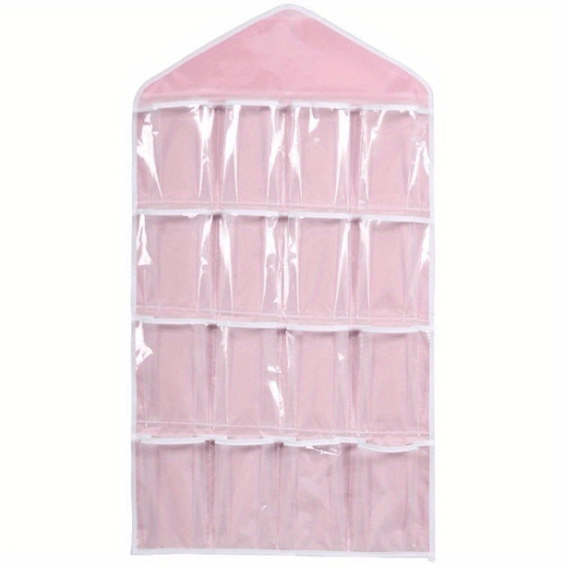 16-Pocket Hanging Bag for Socks, Bras, and Underwear