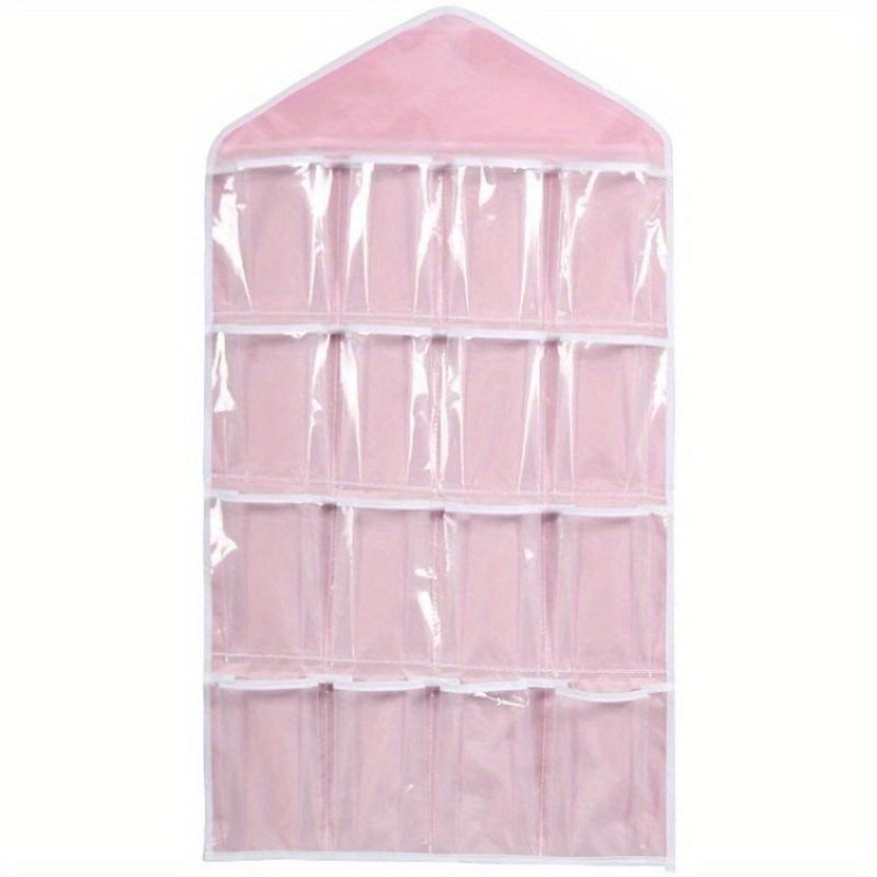 16-Pocket Hanging Bag for Socks, Bras, and Underwear