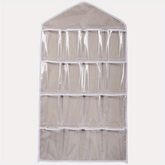 16-Pocket Hanging Bag for Socks, Bras, and Underwear