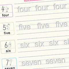 Large Reusable Handwriting Practice Book Set with 4 Books