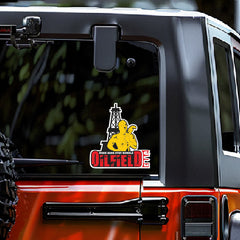 Oilfield Workers Vinyl Stickers Durable Matte Finish Self Adhesive Decals
