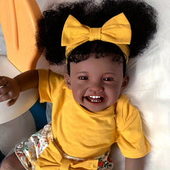 24in Vinyl Body Reborn Baby Doll Lifelike Newborn Princess Toddler