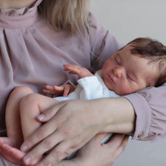 Realistic Reborn Baby Doll Sleeping Infant with Veins 50