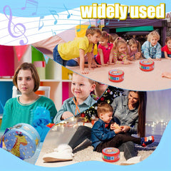 Kids Marching Snare Drum Set with Strap and Drumsticks