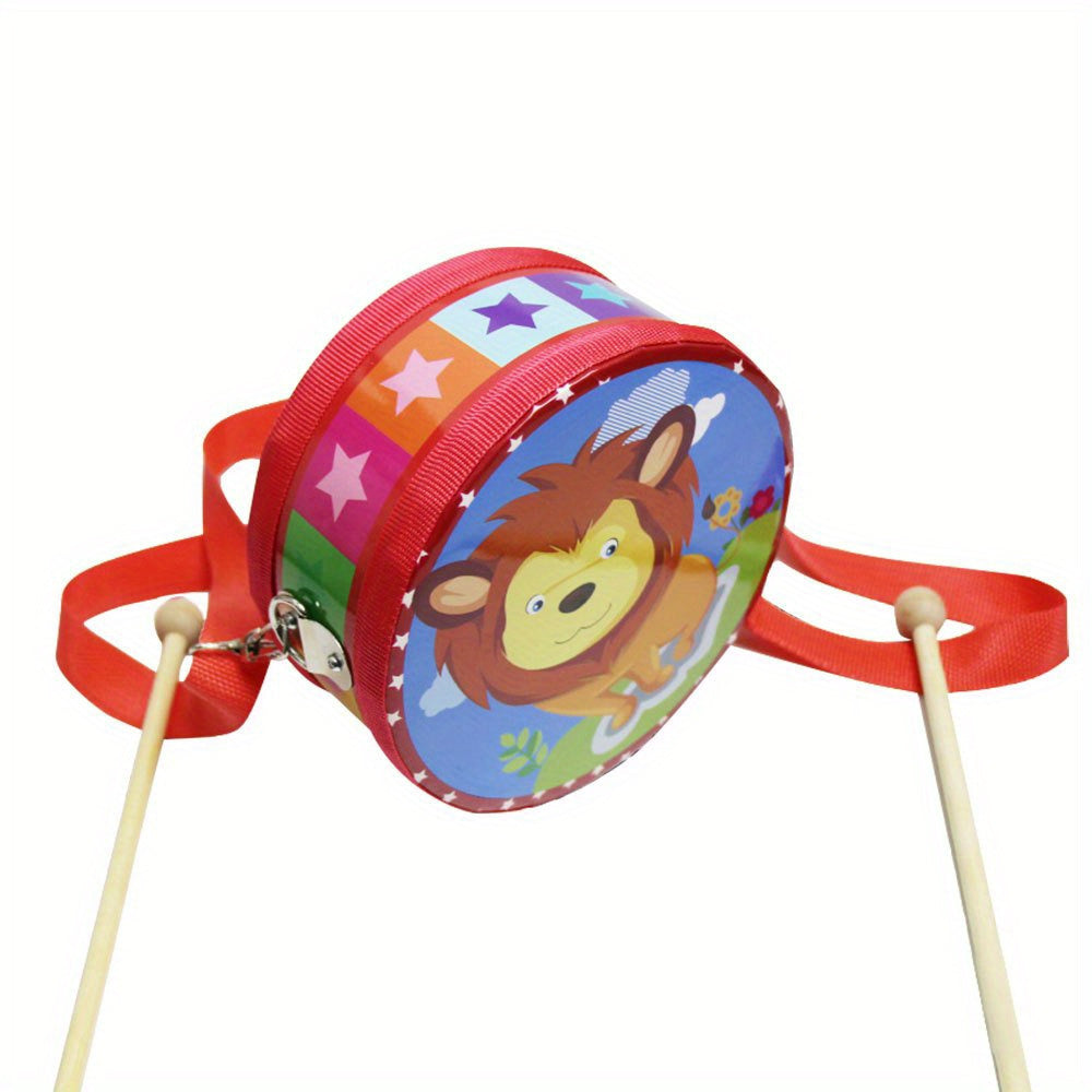 Kids Marching Snare Drum Set with Strap and Drumsticks