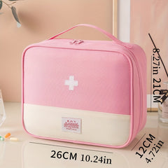 Portable Medicine Organizer Bag for Home and Travel Use