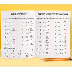 LACHILLY Number Lines Addition & Subtraction Workbook for Ages 6-12