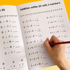 LACHILLY Number Lines Addition & Subtraction Workbook for Ages 6-12