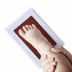 2 Pack Baby Handprint & Footprint DIY Kit Non Toxic Ink Pad Newborn Souvenir
