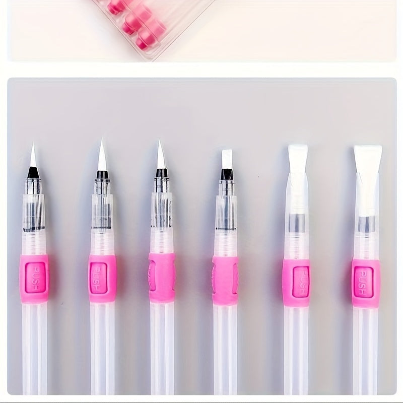 Medium Nib Washable Watercolor Brush Set