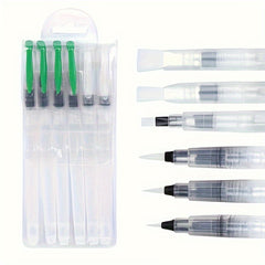 Medium Nib Washable Watercolor Brush Set