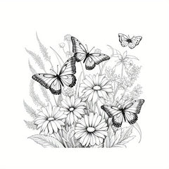Romantic Countryside Journey Coloring Book 22 Pages 20x20cm Deluxe Edition