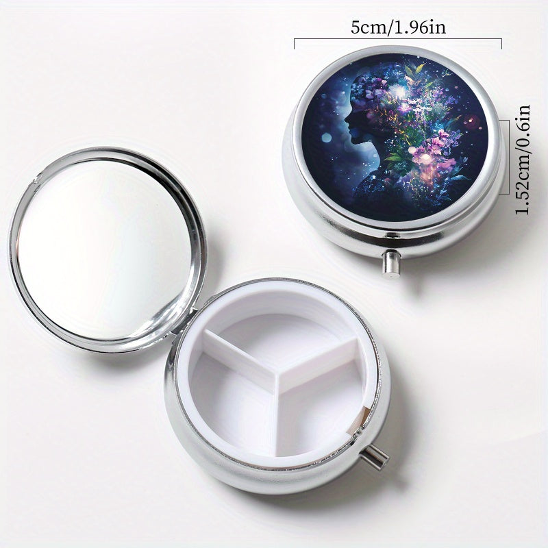 Dreamy Exposure Pattern Pill Boxes Round & Square