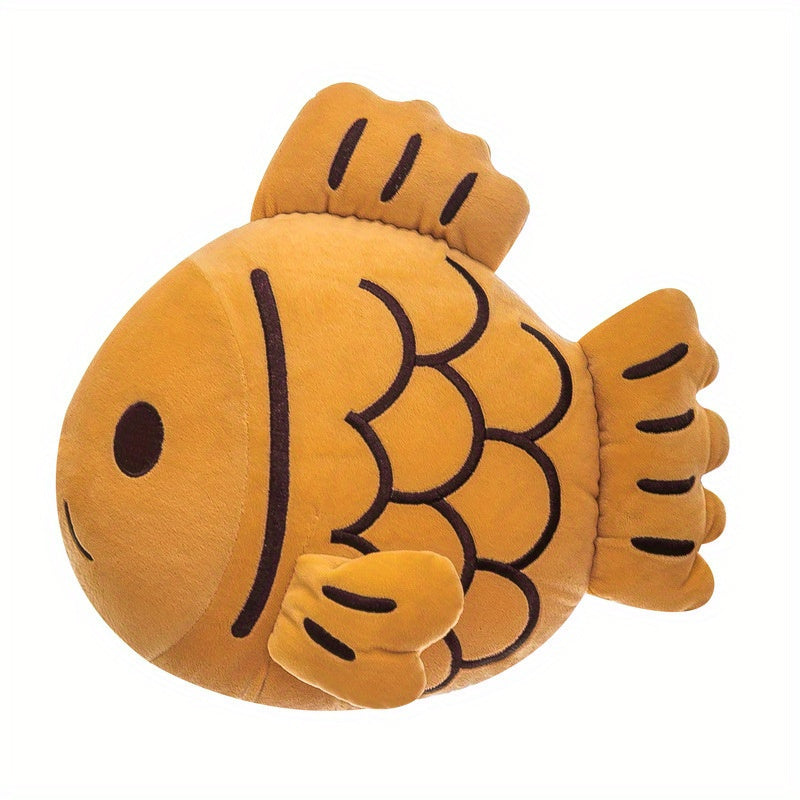 Soft Koi Fish Plush Toy - Adorable Cuddly Pillow for Home Decor