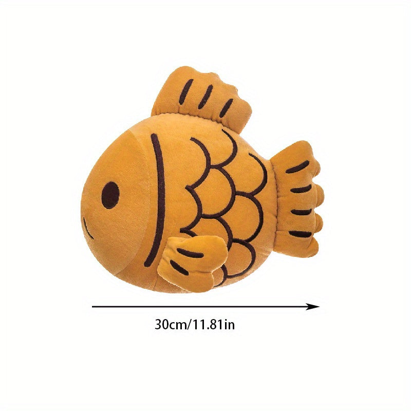 Soft Koi Fish Plush Toy - Adorable Cuddly Pillow for Home Decor