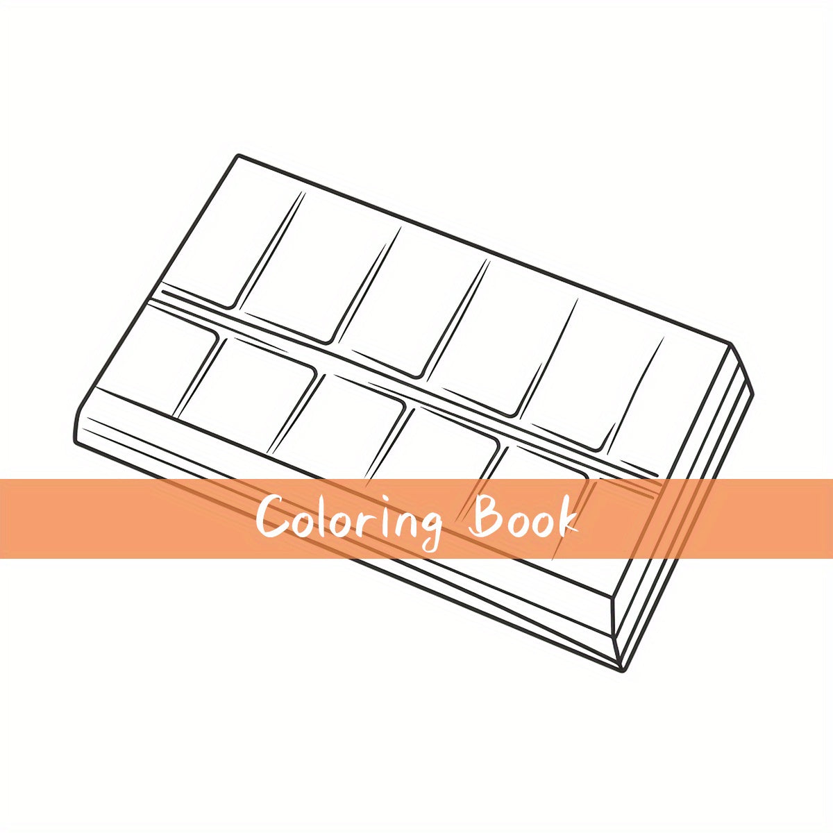 Deluxe Candy Themed Coloring Book for Adults Stress Relief Art & Craft Activity