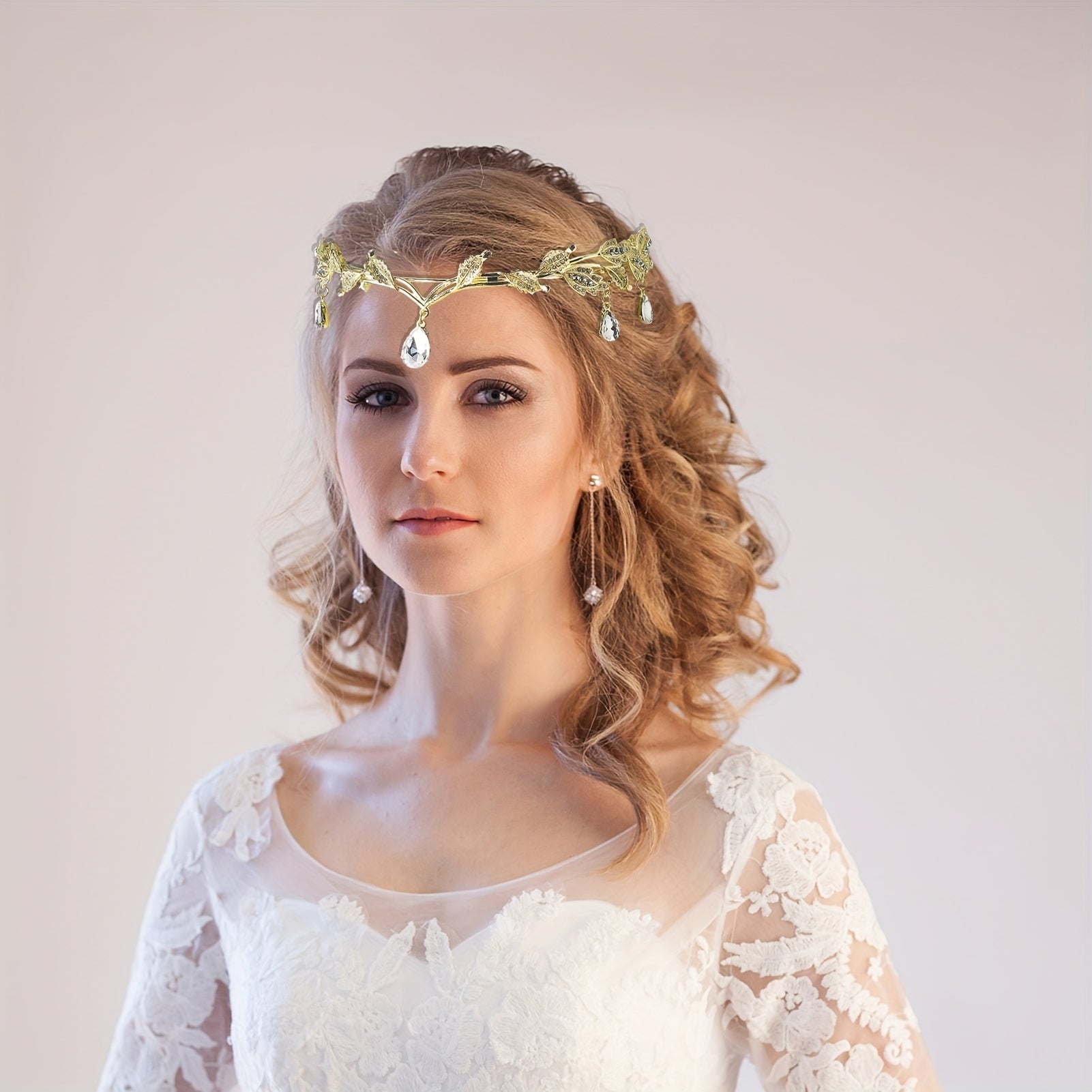 Crystal Rhinestone Wedding Tiara Crown for Brides