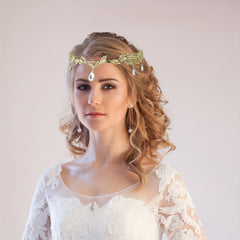 Crystal Rhinestone Wedding Tiara Crown for Brides