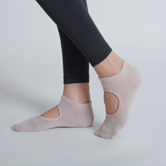 Breathable Non Slip Backless Yoga Socks for Pilates Ballet Barre