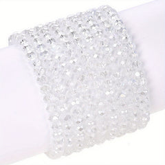 6 8mm AB Crystal Glass Beads Faceted Crystal Glass Beads for Jewelry Making DIY