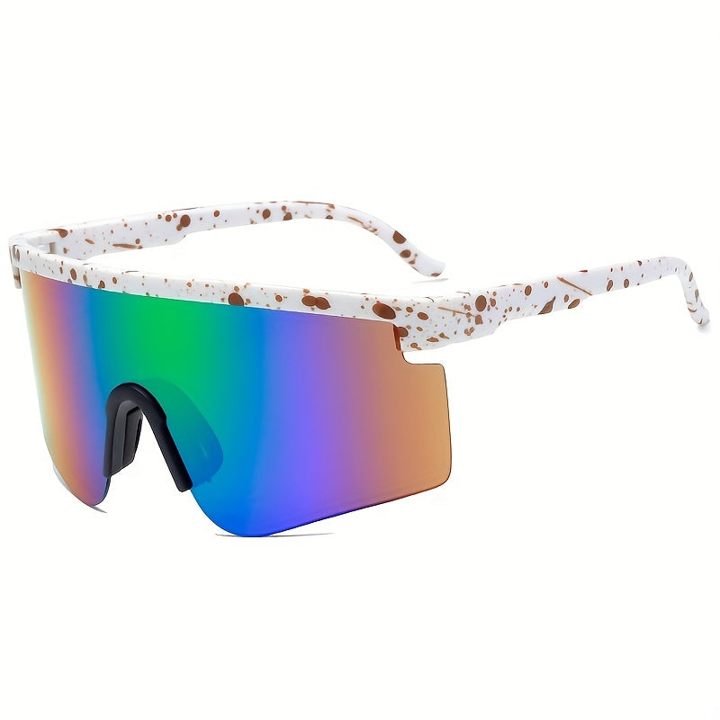 Men's Polarized Square Frame Sunglasses UV Protection