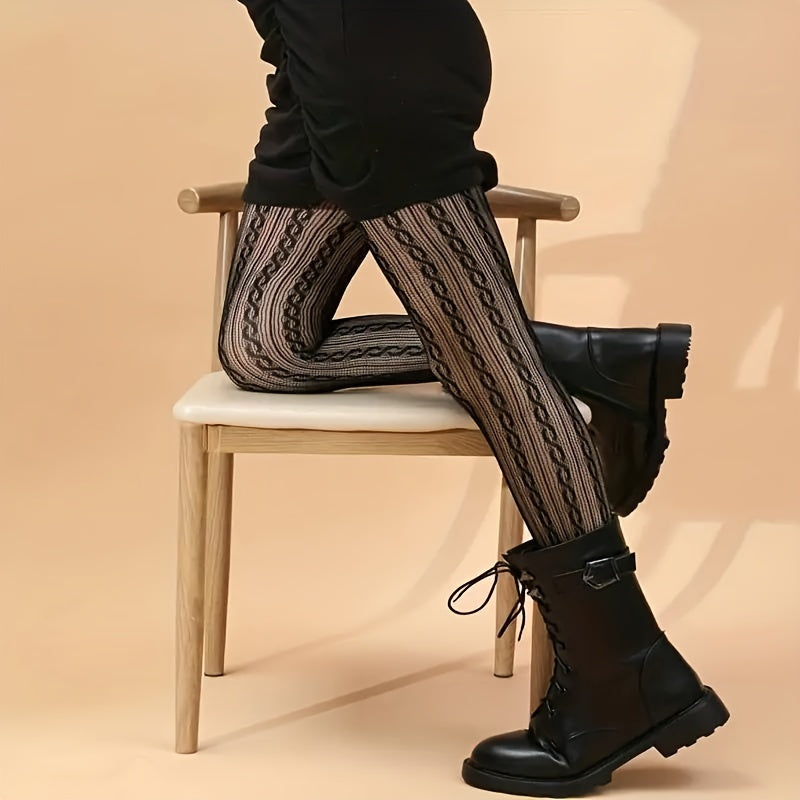 Fishnet Tights High Waist Mesh Pantyhose Stockings