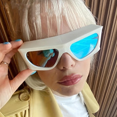 Y2K Wrap Around Sunglasses for Women Men UV400