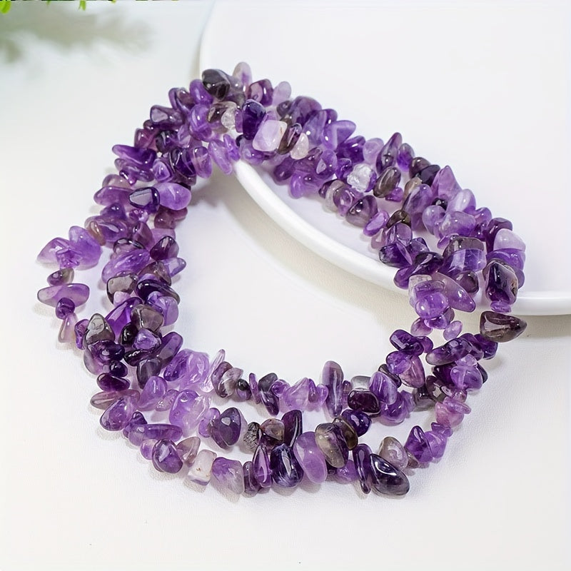 Natural Stone Amethyst Tiger Eye Beads 5-8mm DIY Jewelry