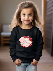 Sweet Dumpling Graphic Sweatshirt Comfy Pullover Kids Clothes Gift
