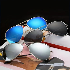 Men's Aviator Sunglasses Polarized Lens UV Blocking