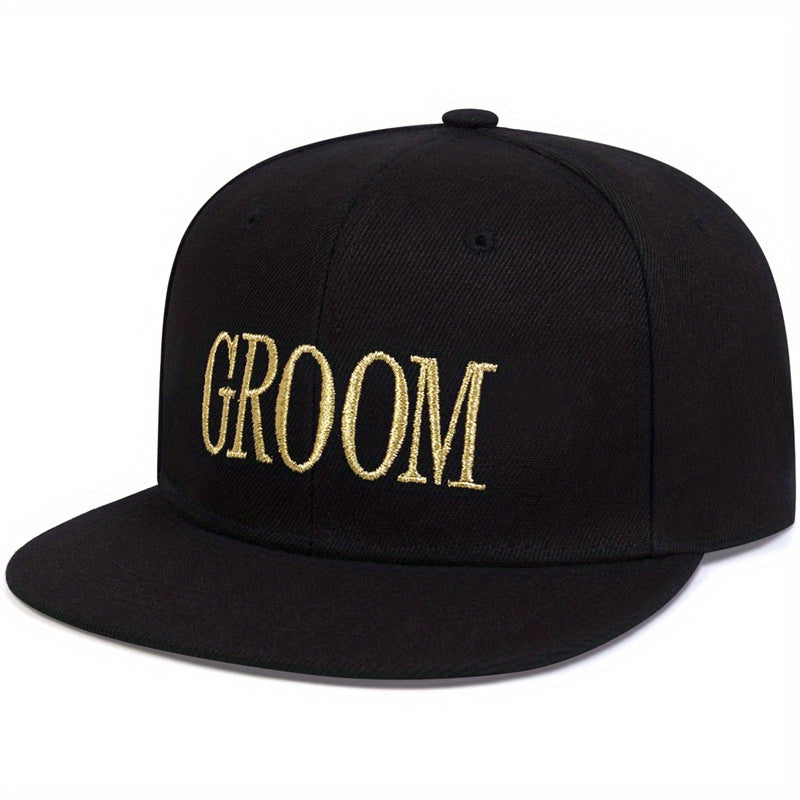 Embroidery Baseball Cap Solid Snapback Hat Sunscreen Dad Hat For Couple