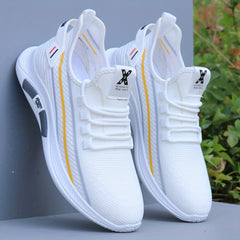 Men's Lightweight Lace-up Sneakers Breathable Walking Shoes