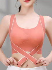 Wireless Front Buckle Seamless Full Coverage Bra Women's Lingerie