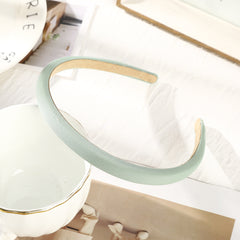 Sponge Headband Retro Style Thin Hair Hoop Non Slip Hairband For Women Girls