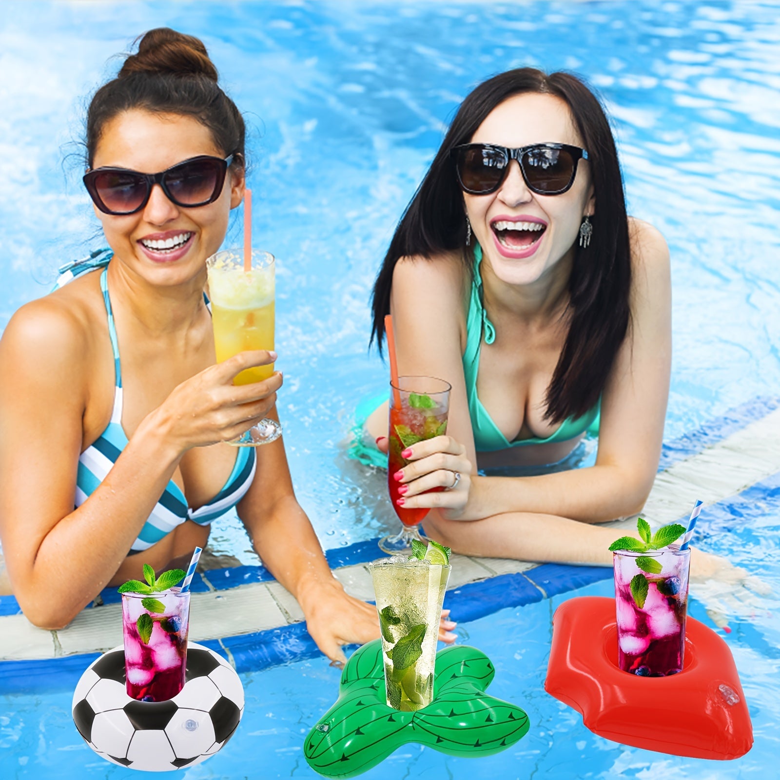 Inflatable Drinks Holder for Fun Pool Parties