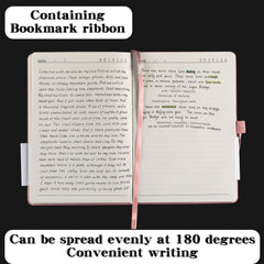 A5A6 Strap Book Notebook Portable Solid Notepad