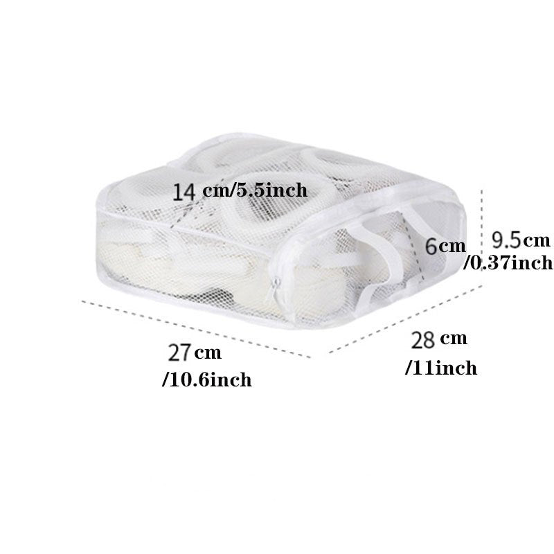 Shoe Deformation Prevention Washing Bag, Integrated Drying Bag for Sports Shoes