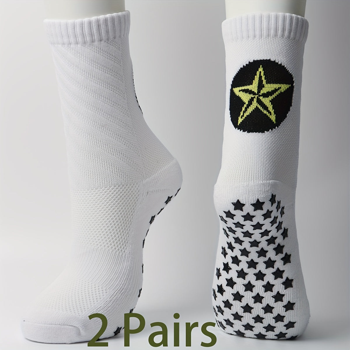 Non-slip Soccer Socks Ankle Support Outdoor Sports Crew Socks