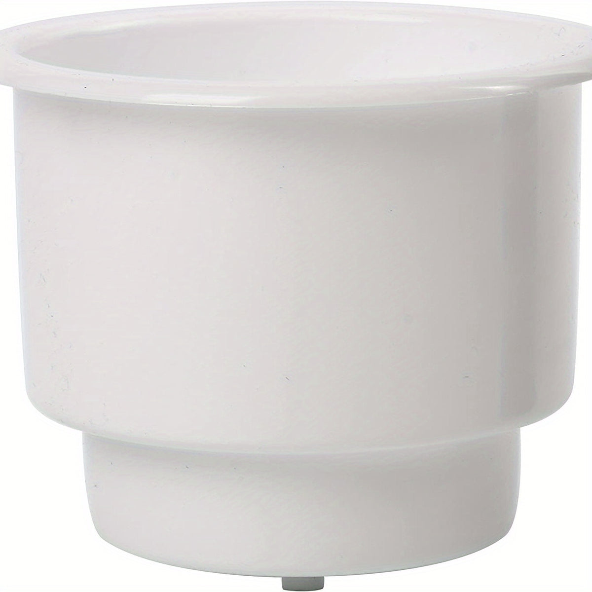 2pcs Marine RV Cup Holder with Drain - Durable Plastic Drink Holder