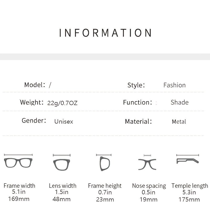 Classic Aviator Polarized Sunglasses UV Protection Metal Frame