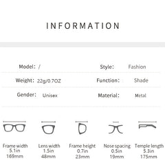 Classic Aviator Polarized Sunglasses UV Protection Metal Frame