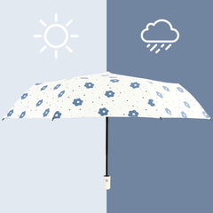 Small Flower Pattern Auto Umbrella