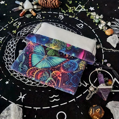 Holiday Flannelette Gift Bags Tarot Oracle Storage Christmas Halloween Parties
