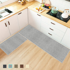 Modern Solid Floor Mat Soft Non-slip Water-absorbent Stain-resistant Area Mat