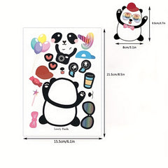 Animal Sticker Sheets for Kids Art - Tiger, Elephant & More - DIY Craft Supplies