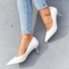 Women's Pointed Toe High Heels Slip On Stiletto Heels for Dress & Party