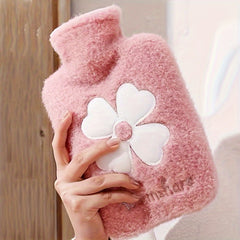 500ml 1000ml Hot Water Bag With Soft Cover Cartoon Hand Warmer