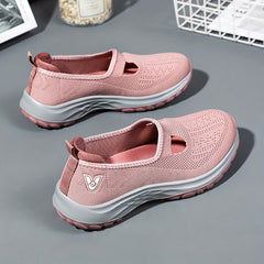 Non-slip Soft Sole Breathable Walking Shoes Slip-On Sporty Sneakers